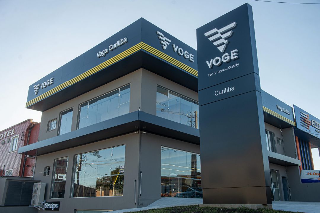 VOGE inicia operação no Brasil com inauguração de concessionária em Curitiba